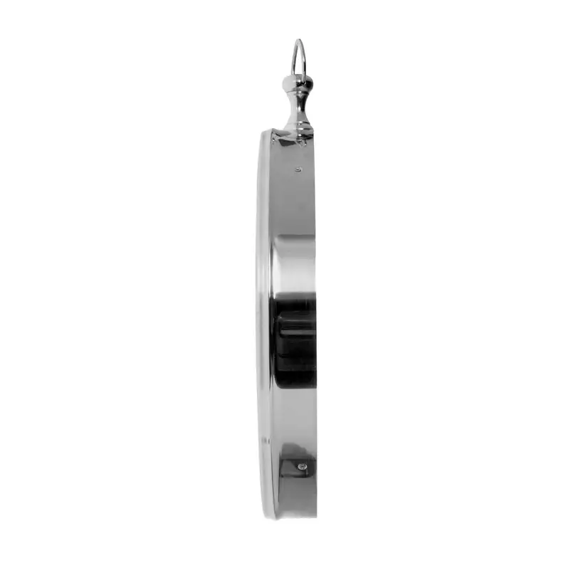 Wanduhr Luton Ø70cm silber