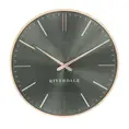Wanduhr Milena Ø40cm austerngrün