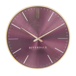 Wanduhr Milena Ø40cm ruby