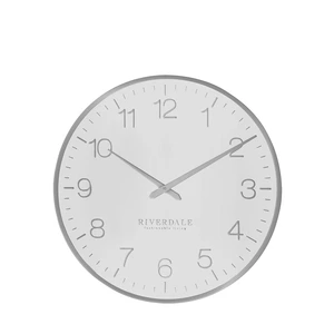 Wanduhr Ritz Ø40cm silber
