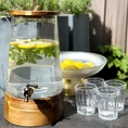 Waterglas Iris clear 10cm transparant