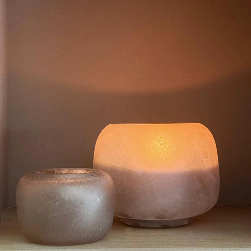 Waxinelichthouder Coco 12cm - beige