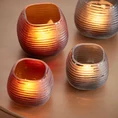 Waxinelichthouder Fem 13cm - bruin
