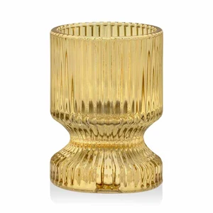 Waxinelichthouder Sepp 10cm - amber