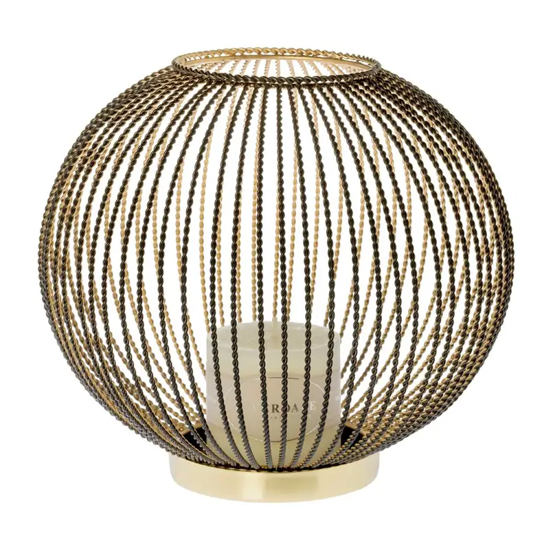 Windlicht Ise H25cm schwarz