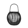 Windlicht Kenton - H35cm - zwart