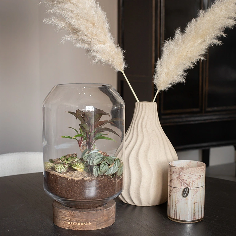 Windlicht Lucy 36cm helder
