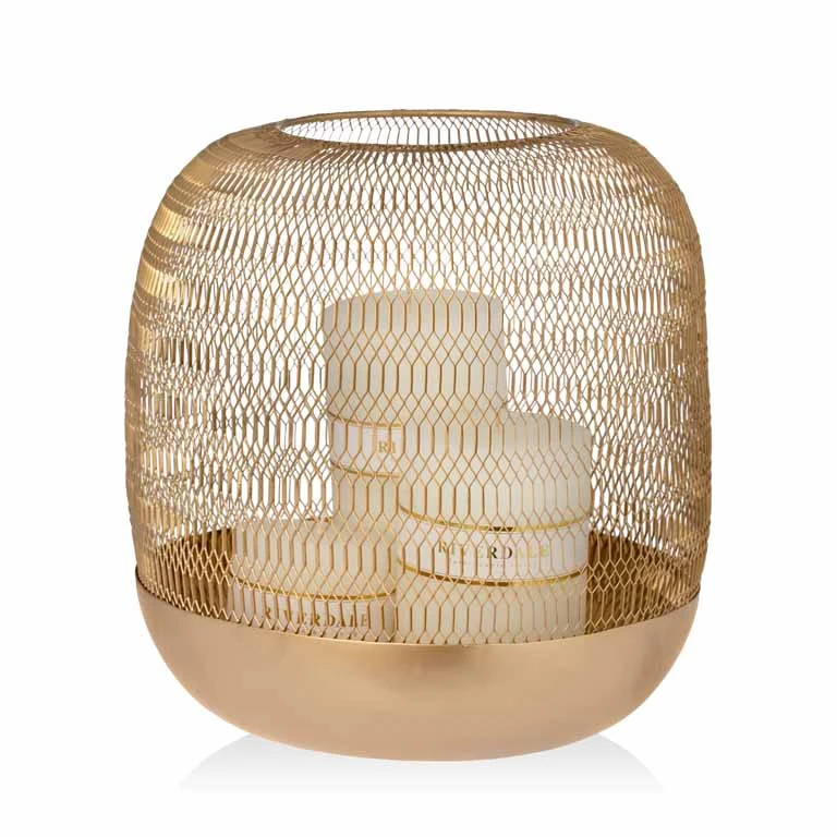 Windlicht Oly 30cm gold