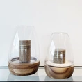 Windlicht Pip 33cm transparent